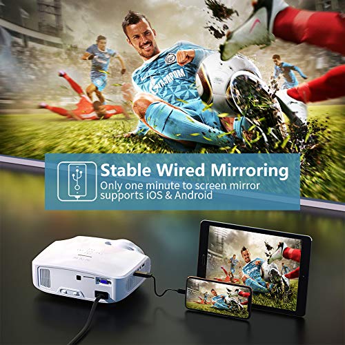 3200ルーメン・1080P HD対応】Crenovaのポータブル Amazon.com: Crenova: Projector